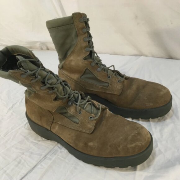 WELLCO AIR FORCE TW GORE-TEX COLD WEATHER sz14R FLIGHT DECK BOOTS NM 01541 main image 5